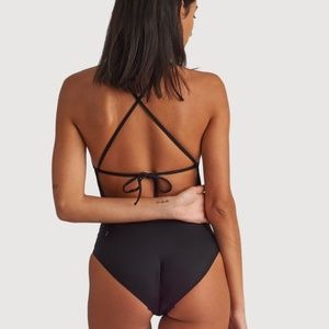 Kit and Ace Tie-Back Swim One Piece Swimsuit Large